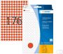 Herma Multipurpose-etiketten Ã 8 mm rond rood permanent hechtend om met de hand te - Thumbnail 2